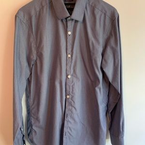 Kenneth Cole Checked Dress Shirt